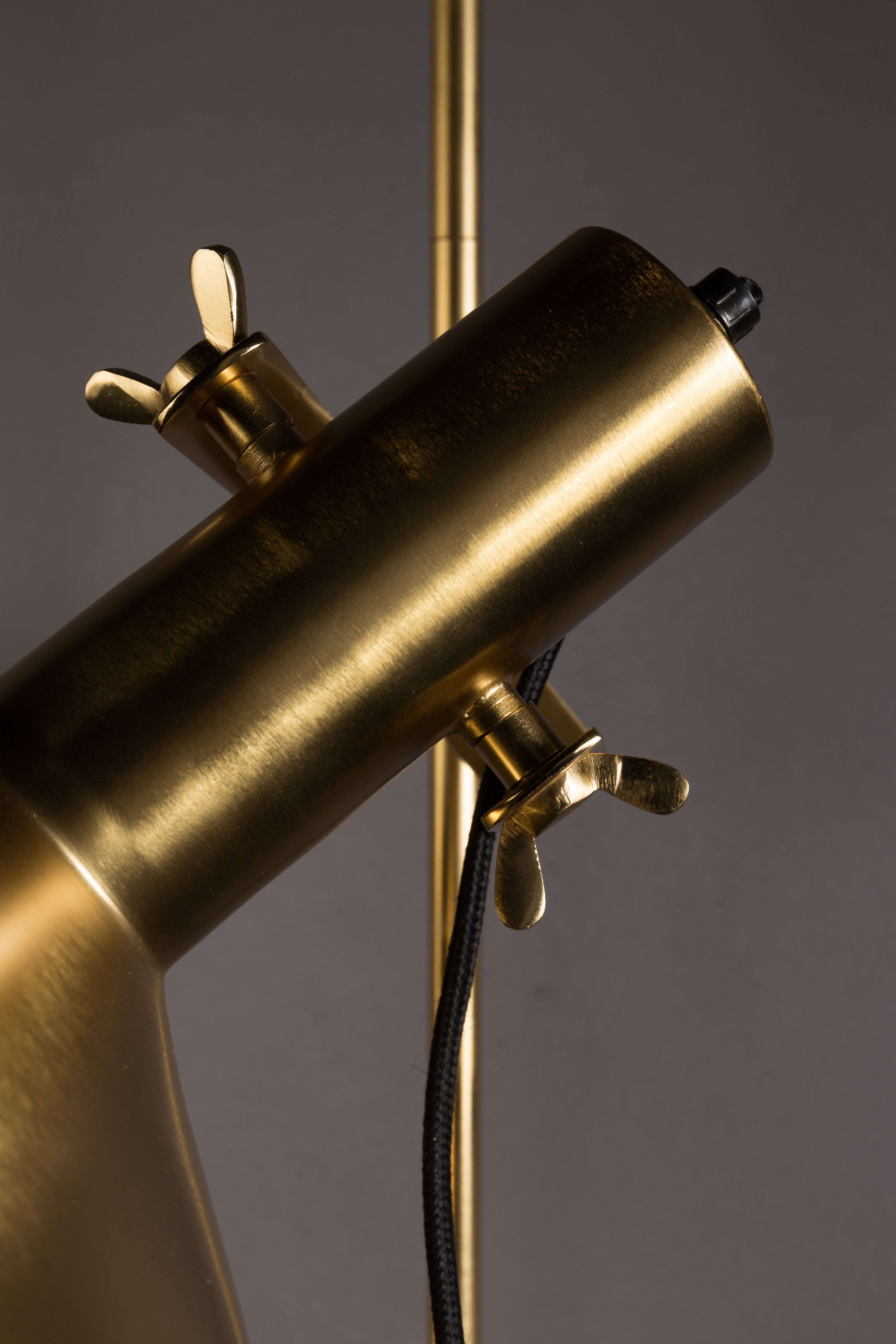 Dutchbone Karish Gold Adjustable Head Wall Light